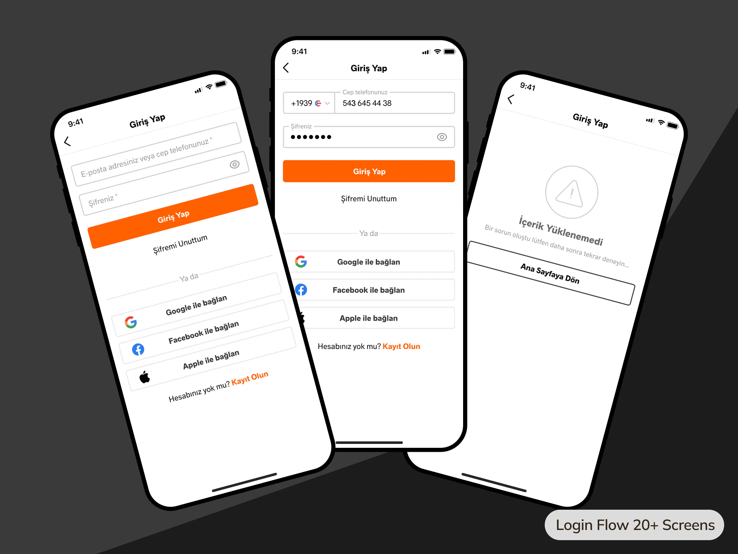 Login flow